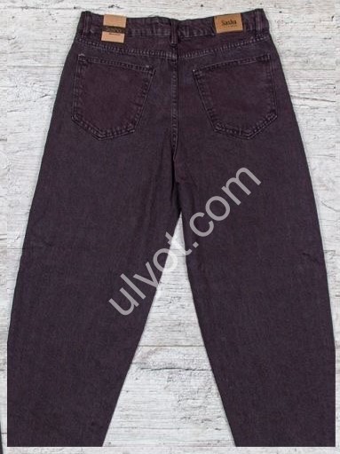 ДЖИНСЫ SASHA (30-36) ШОКОЛАД 2362