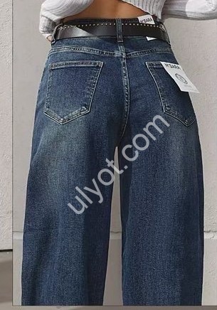 ДЖИНСЫ M.SARA (XS-XL) Т.СИНИЙ 1011-H