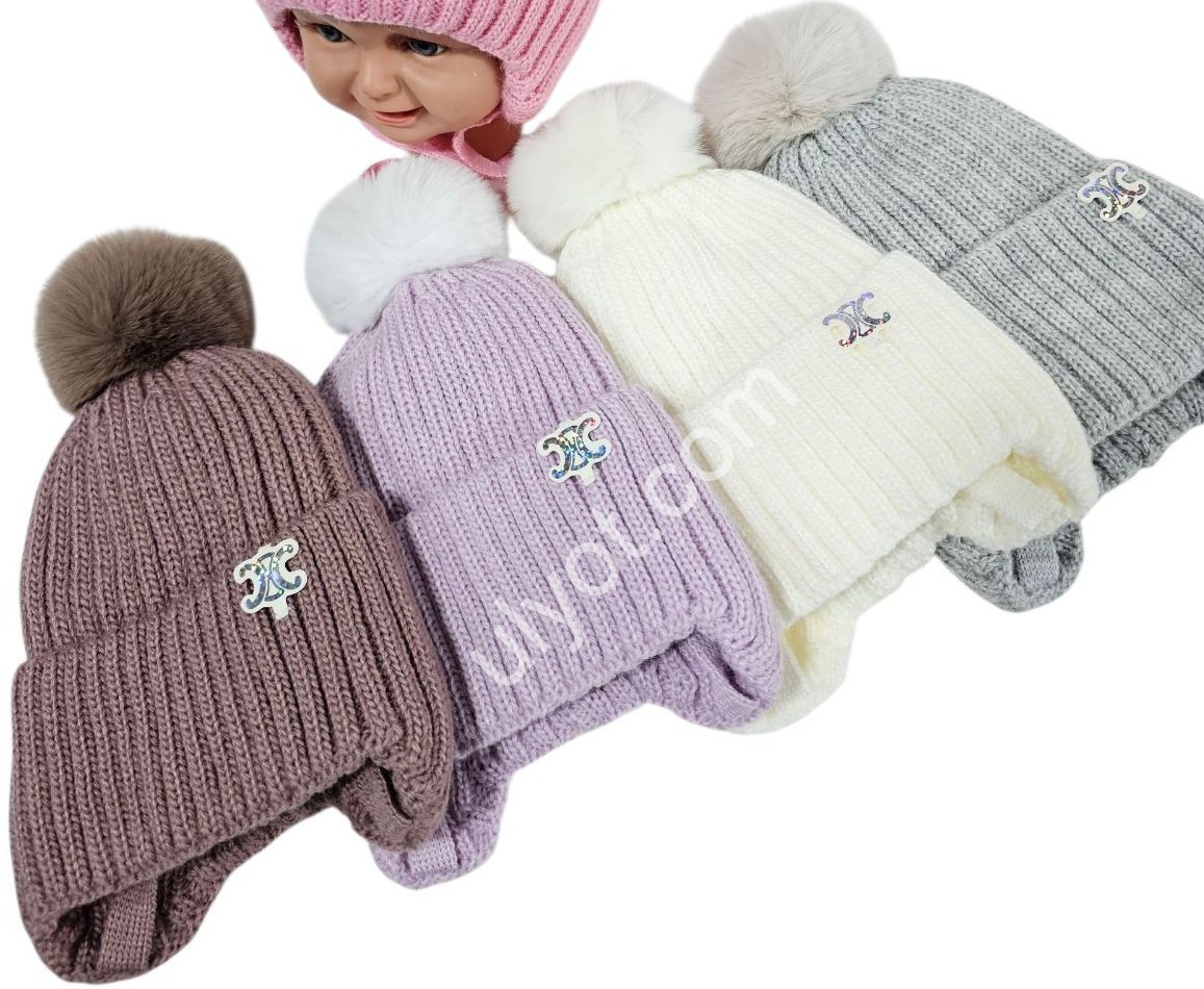 ШАПКА CH1 (ONE SIZE 50-52) ФЛИС МИКС 