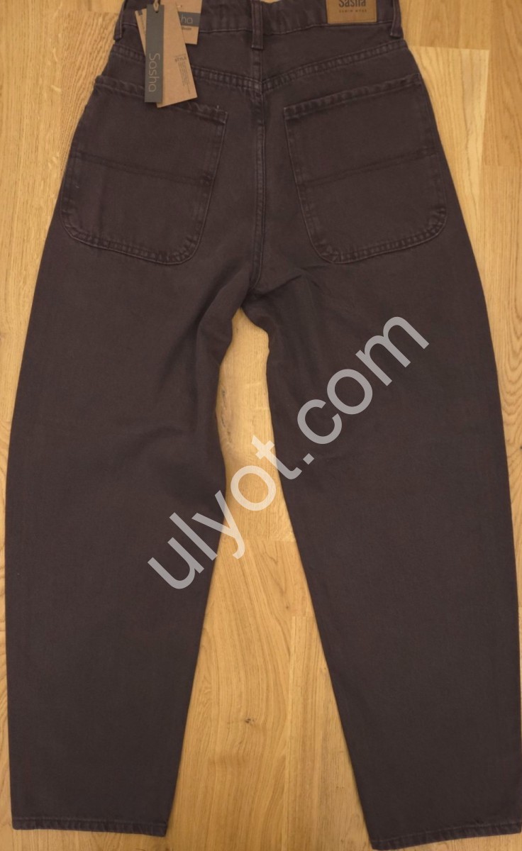 ДЖИНСИ SASHA (26-31) ШОКОЛАД 2370