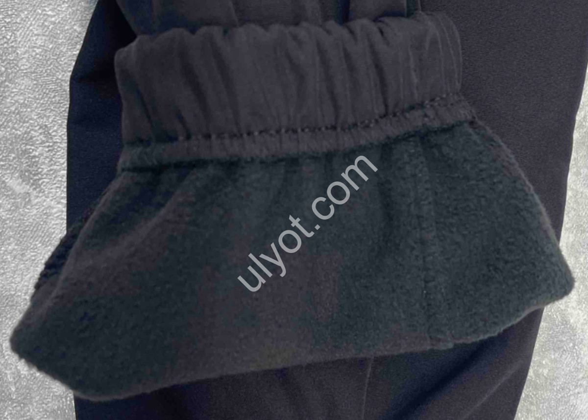 СПОРТ.ШТАНИ N02 (48-58) ФЛІС МАНЖЕТ Т.СИНІЙ 502