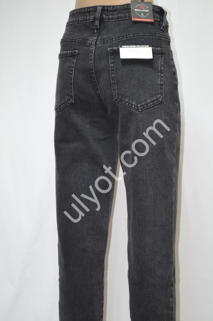 ДЖИНСЫ RELUCKY (28-33) БАЙКА ГРАФИТ M0556-6