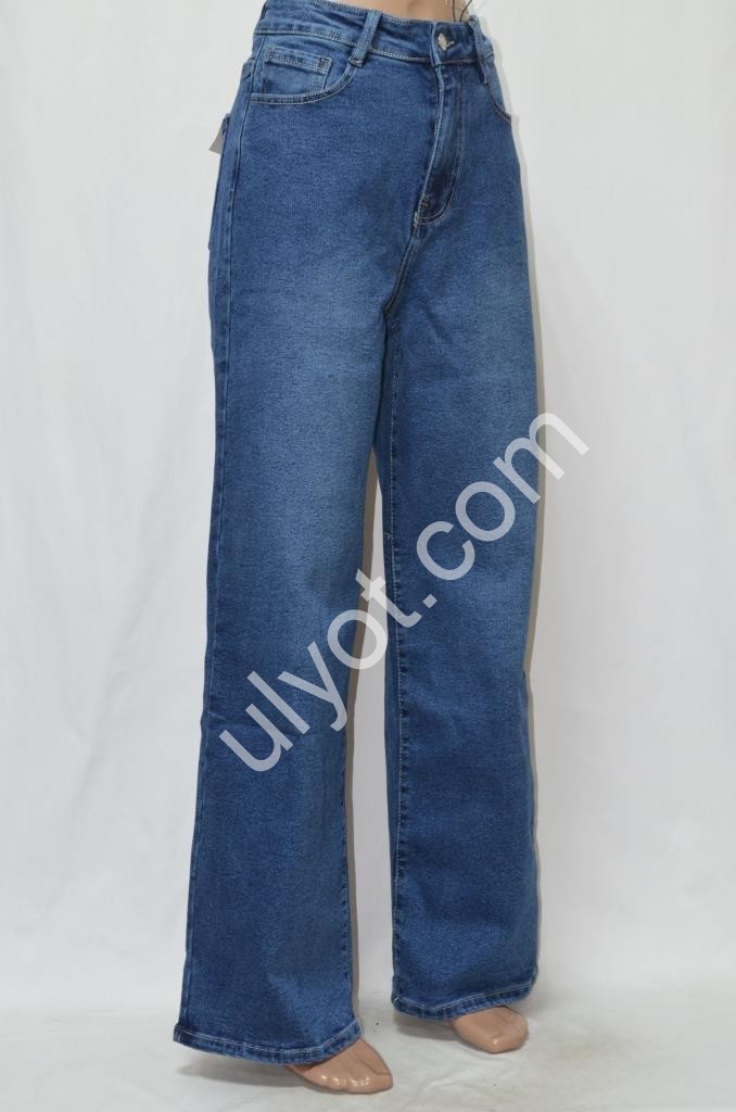 ДЖИНСЫ RELUCKY (28-33) БАЙКА Т.СИНИЙ W0382-6