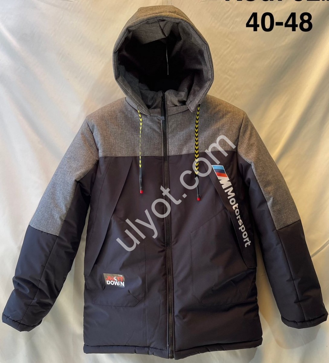 КУРТКА (13-17 РОКІВ) Хутро Чорне-сіре 02