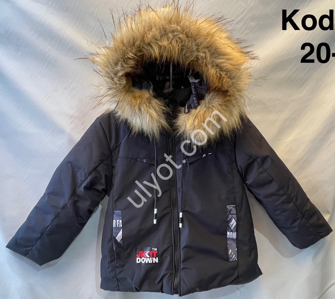 КУРТКА (3-6 ЛЕТ) МЕХ ЧЕРНЫЙ 25