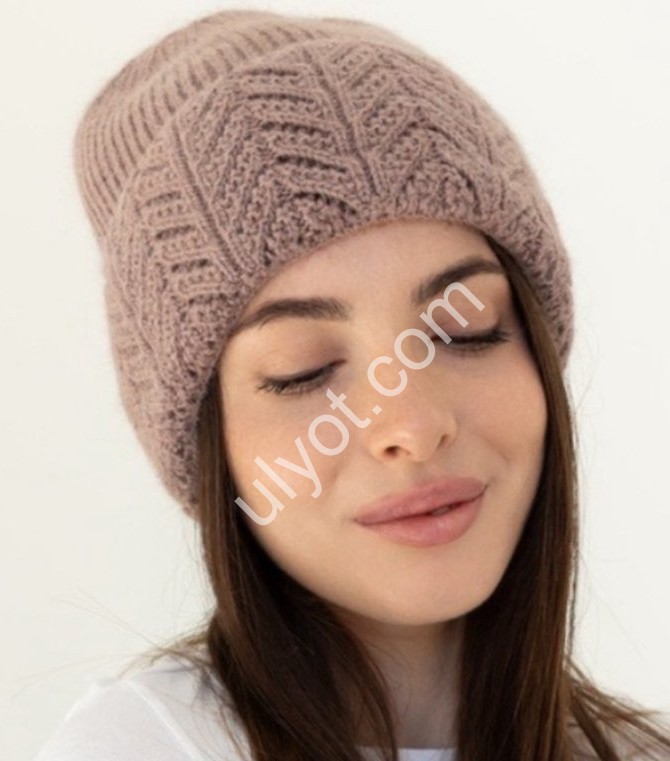 ШАПКА АНГОРА2 (ONE SIZE 56-58) ФЛИС МИКС 