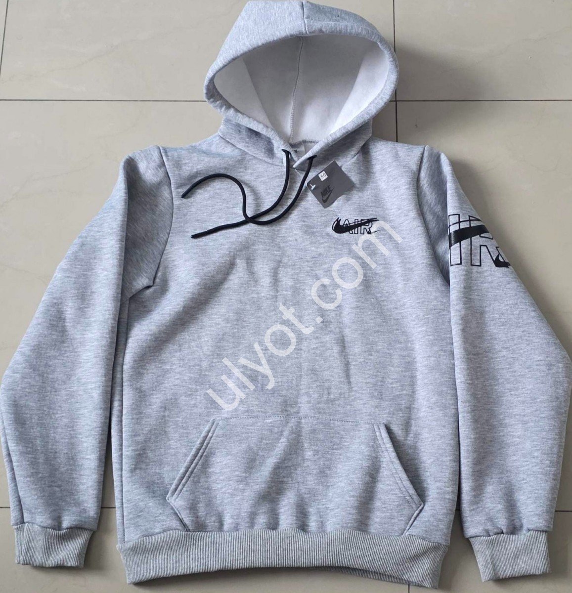 СПОРТ.КОФТА N02-1 (7-12ЛЕТ) ФЛИС МЕЛАНЖ 