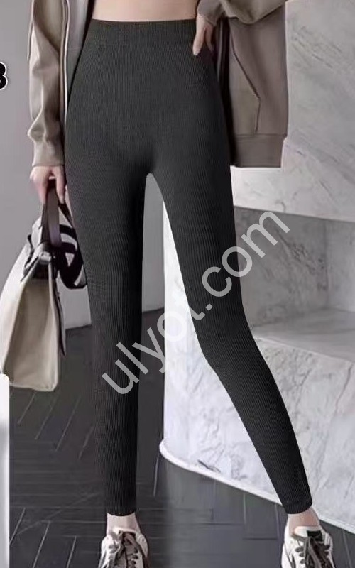 Лосини (M-4XL) Хутро Графіт 9013