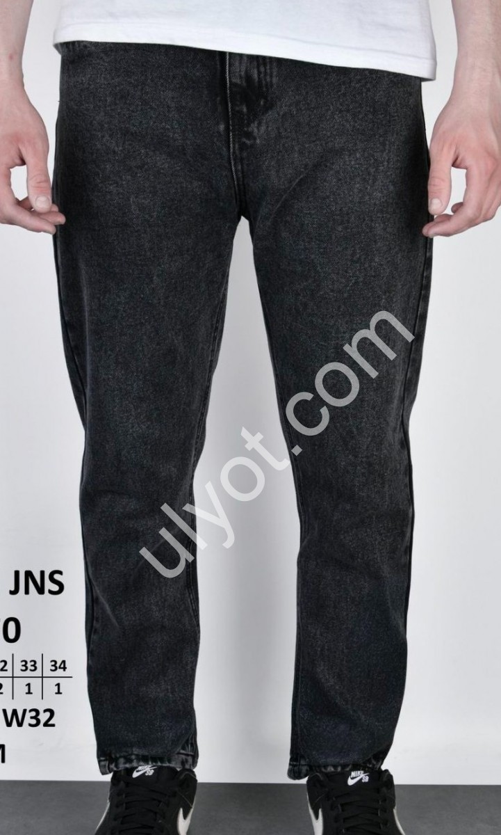 ДЖИНСЫ BARON (28-34) ГРАФИТ M170