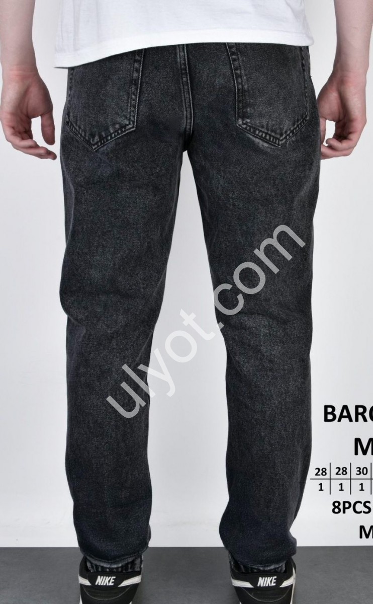 ДЖИНСЫ BARON (28-34) ГРАФИТ M170
