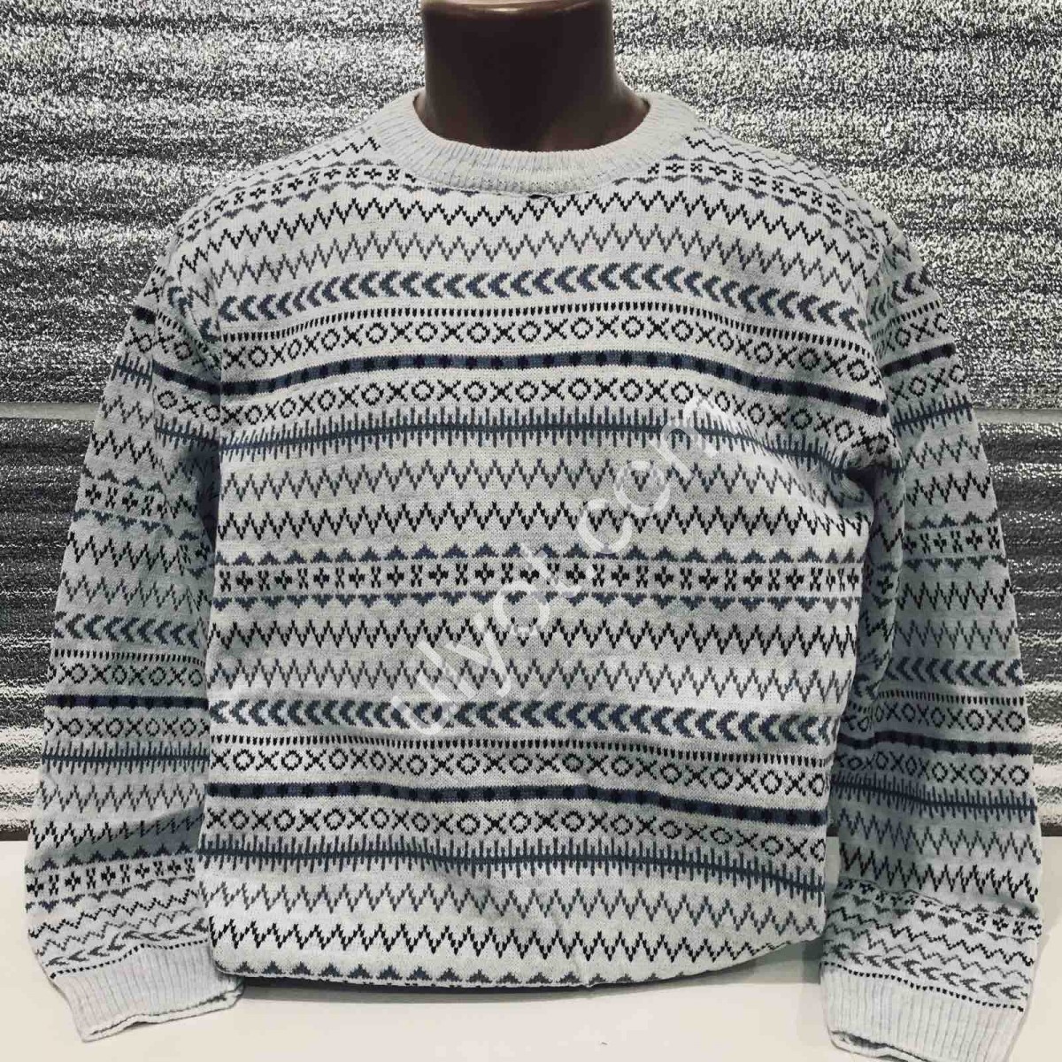 СВИТЕР AYZ (M-XL) МОЛОКО 607