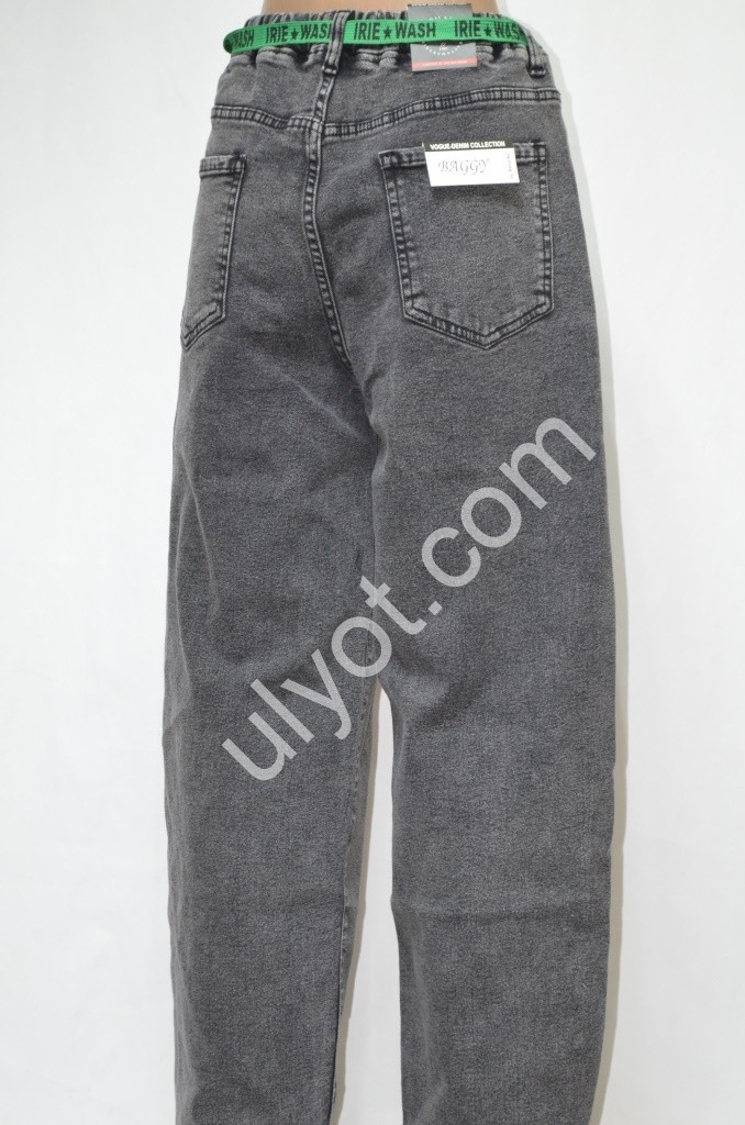 ДЖИНСИ RELUCKY (31-38) БАЙКА ГРАФІТ TB0298-8