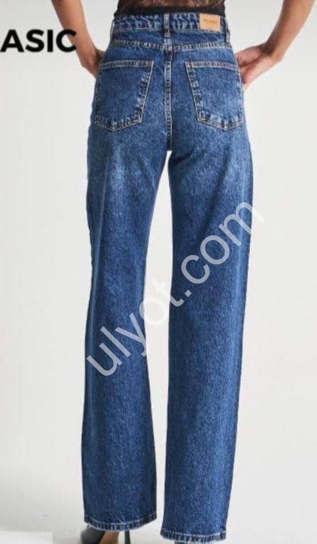 ДЖИНСИ IT'S BASIC (34-40) СТРАЗИ БЛАКИТНИЙ 2478-т3/2s5/5