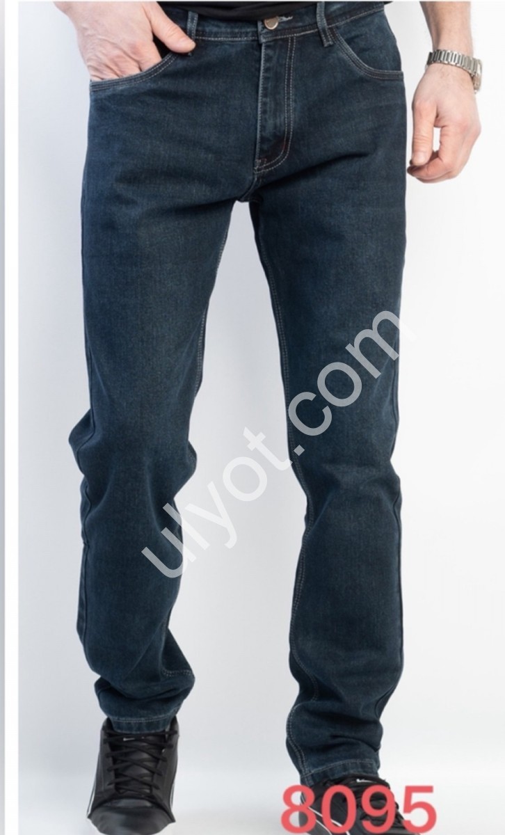 ДЖИНСИ RTROOSS (30-36) Т.СИНІЙ 8095