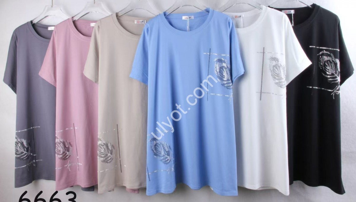 ФУТБОЛКА JJF (ONE SIZE 64-70) МІКС 6663