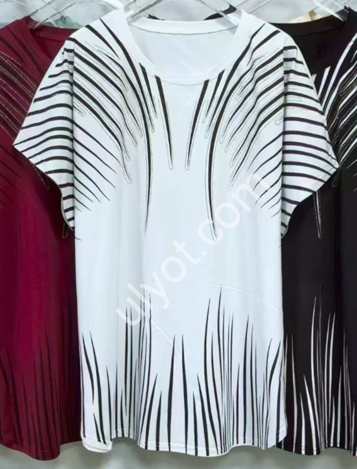 ФУТБОЛКА JJF (ONE SIZE БАТАЛ) МІКС 6632