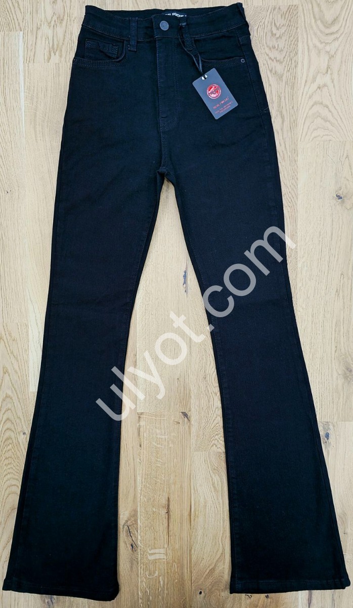 ДЖИНСЫ REAL FOCUS (25-30) ЧЕРНЫЙ 1777-9