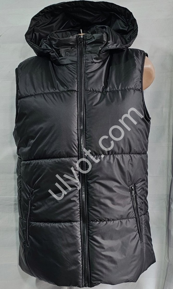 ЖИЛЕТКА (44-52) ЧЕРНЫЙ 