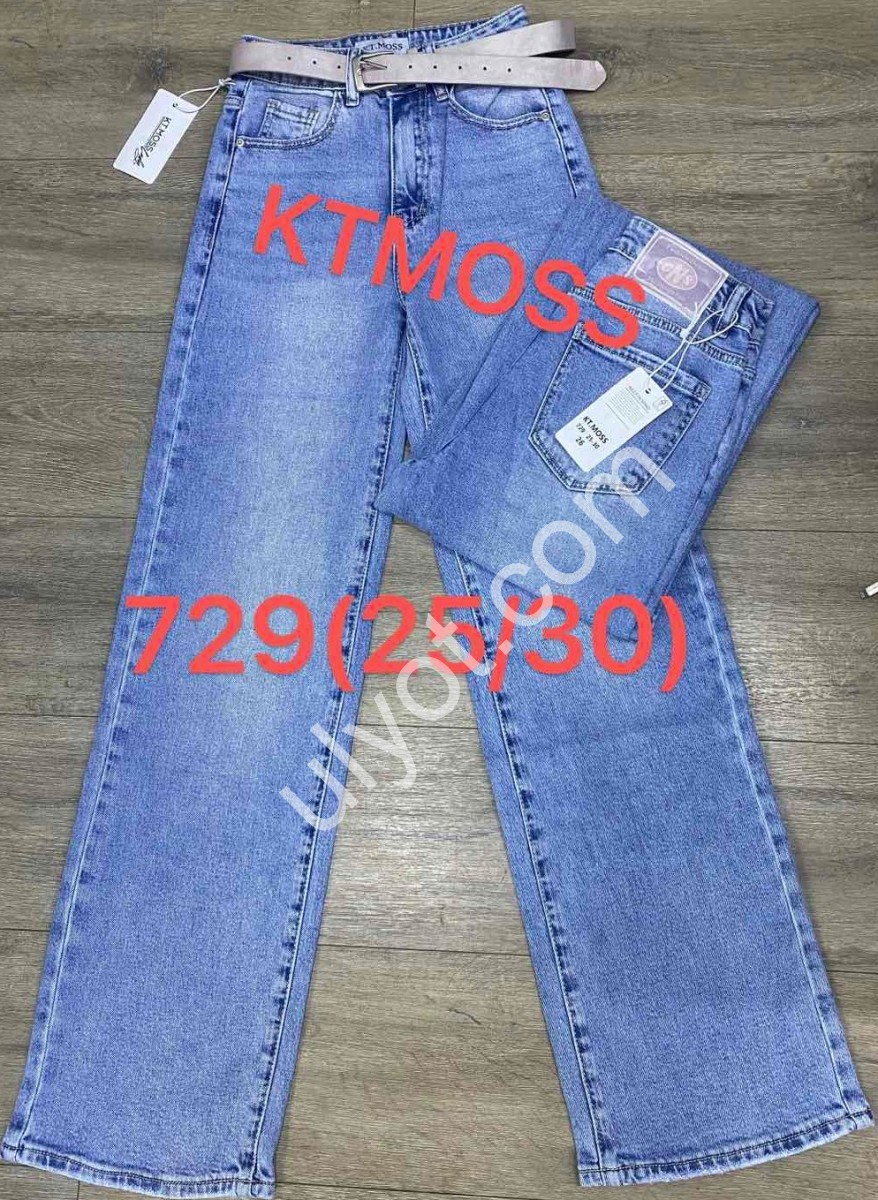 ДЖИНСЫ KT.MOSS (25-30) Т.СИНИЙ 729