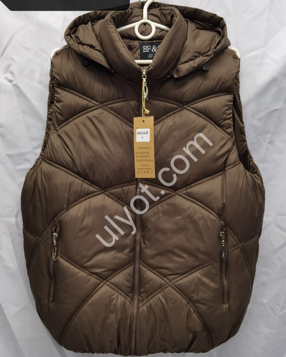 ЖИЛЕТКА Bf&Gf (L-4XL) ШОКОЛАД 28239