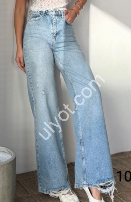 ДЖИНСИ WOMAN DENIM (34-40) БЛАКИТНИЙ 1025/1611