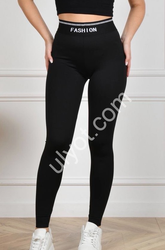 ЛЕГГИНСЫ (M-2XL) ЧЕРНЫЙ 2805