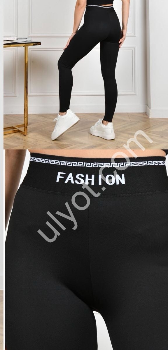 ЛЕГГИНСЫ (M-2XL) ЧЕРНЫЙ 2805