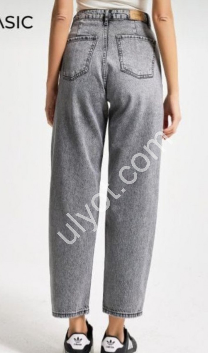 ДЖИНСЫ IT'S BASIC (34-42) СЕРЫЙ 3066/4s6/13