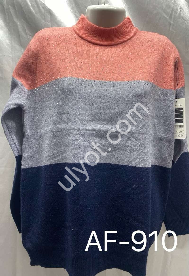 СВІТЕР (ONE SIZE 52-54) МІКС AF-910
