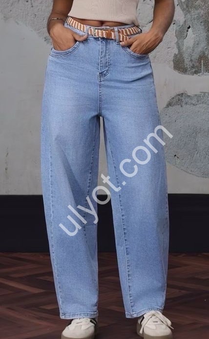 ДЖИНСИ M.SARA (XS-XL) БЛАКИТНИЙ 1392-5