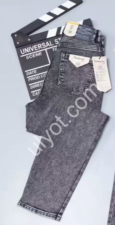 ДЖИНСЫ  VI&D (25-30) МОМ СЕРЫЙ 5059