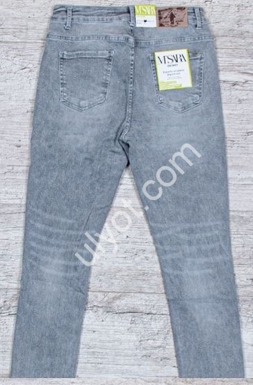 ДЖИНСИ M.SARA (31-42) СІРИЙ 5691-D