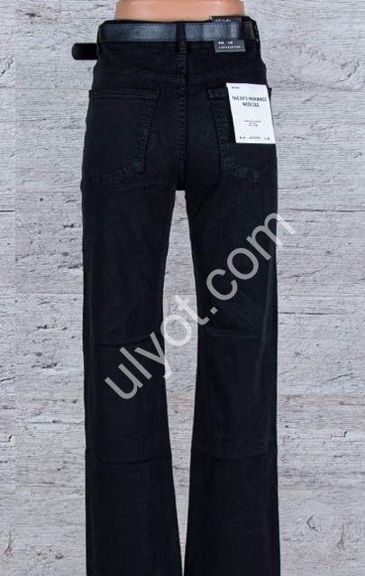 ДЖИНСИ M.SARA (XS-XL) ЧОРНИЙ 1037-13