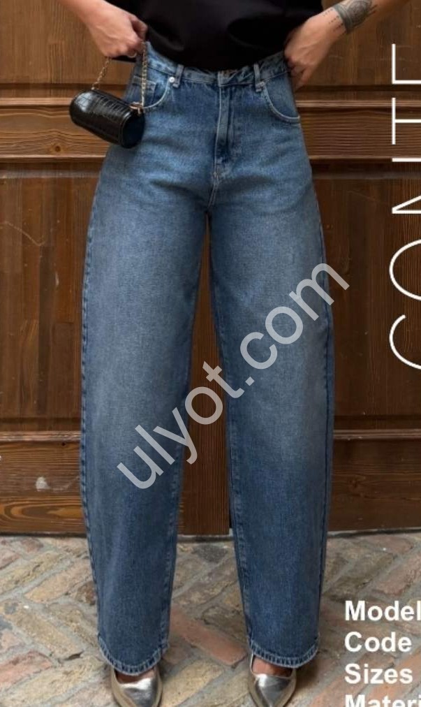 ДЖИНСИ ZEO BASIC (34-42) СИНІЙ 5136