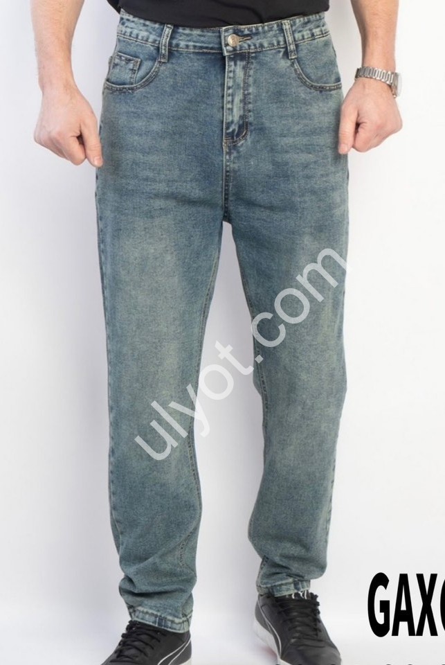 ДЖИНСЫ GAXGAX (30-40) Т.СИНИЙ 1260