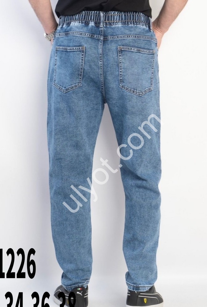 ДЖИНСЫ GAXGAX (29-38) Т.СИНИЙ 1226