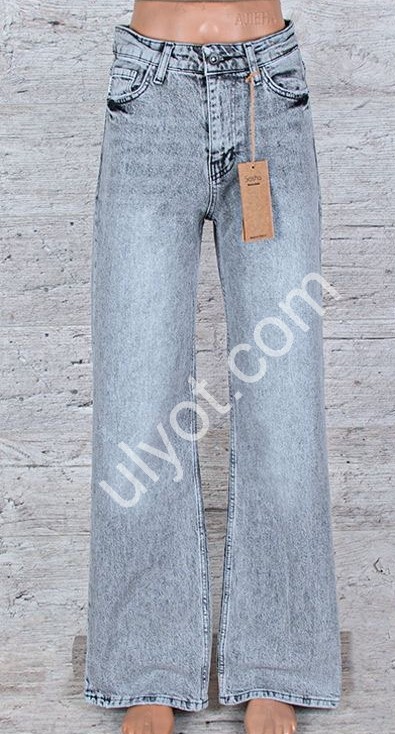 ДЖИНСИ SASHA (26-31) СІРИЙ 2755