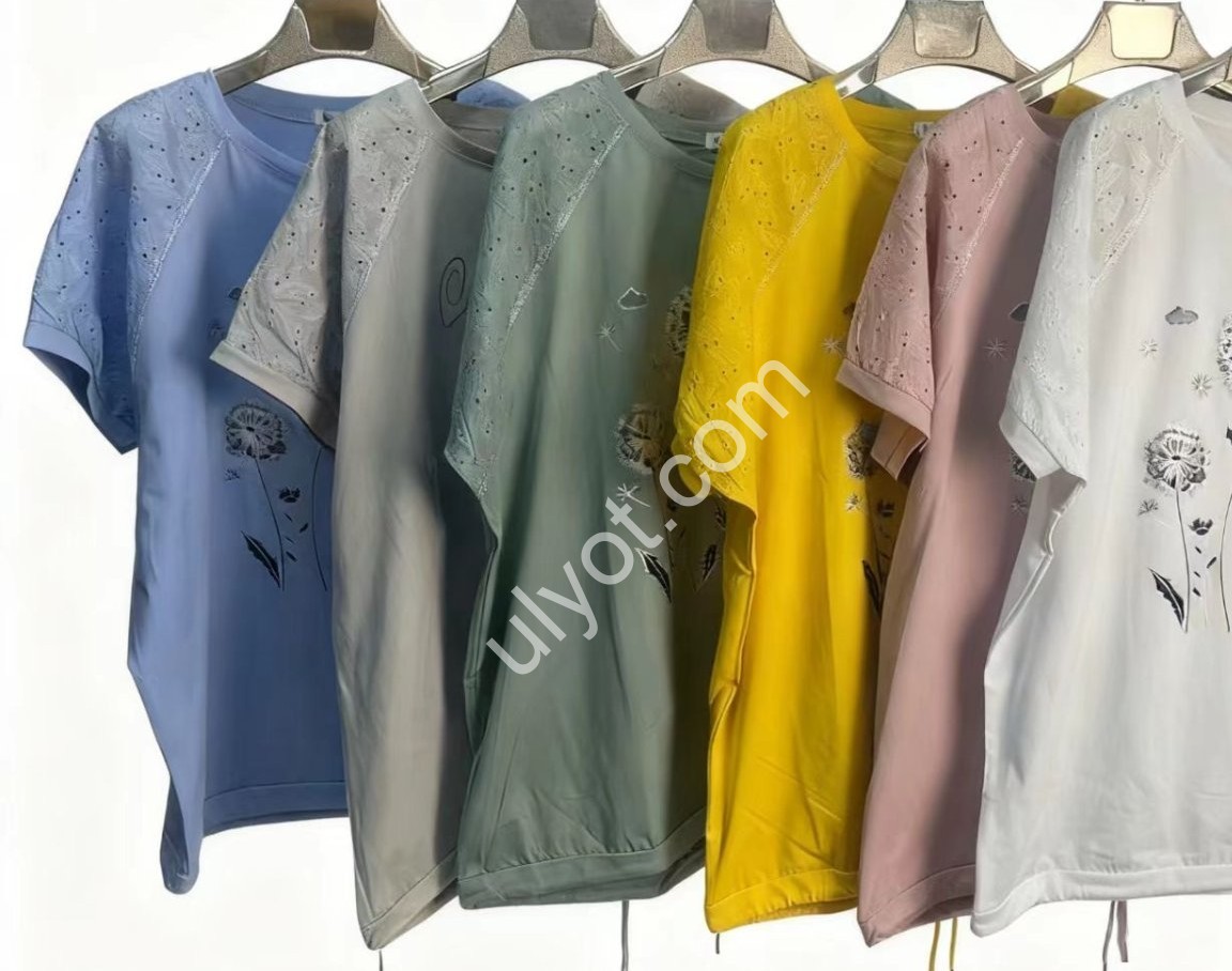 ФУТБОЛКА (5XL-8XL) ПУДРА 8105