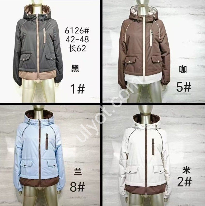 КУРТКА KAARAAN (S-XL) МОЛОКО 6126-2