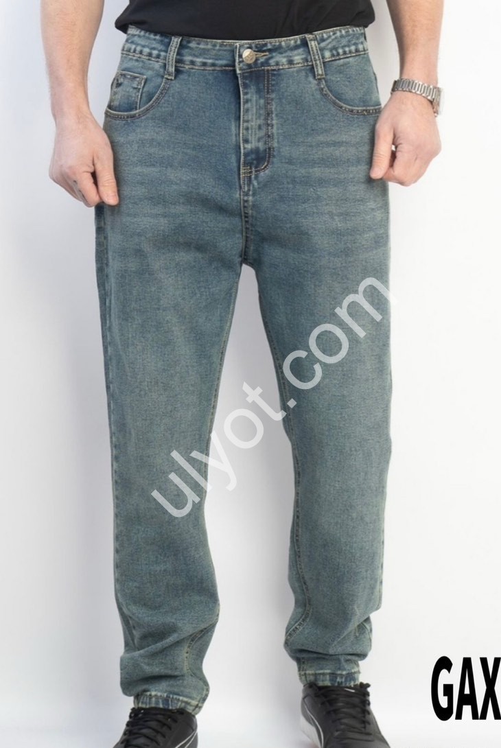 ДЖИНСЫ GAXGAX (30-40) Т.СИНИЙ 1259