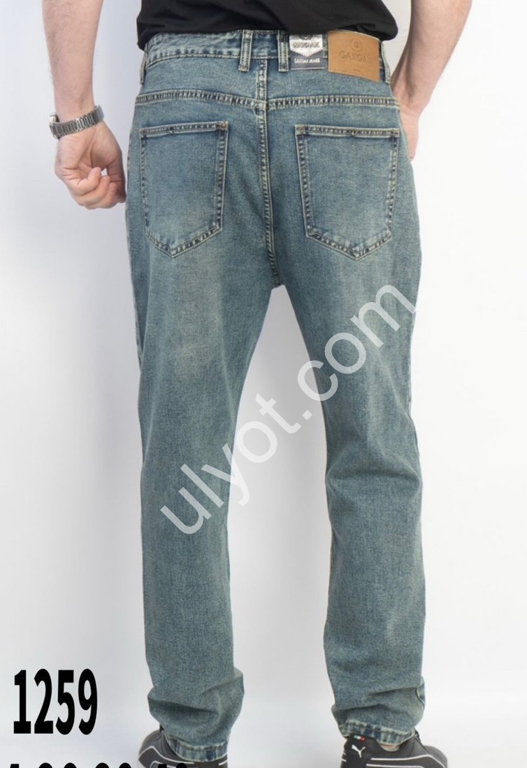 ДЖИНСЫ GAXGAX (30-40) Т.СИНИЙ 1259