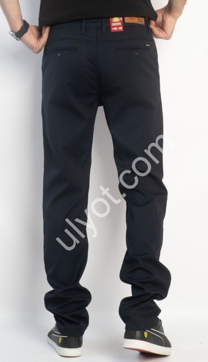 БРЮКИ FEERARS (32-42) ПОЛОСКА Т.СИНИЙ 37-2