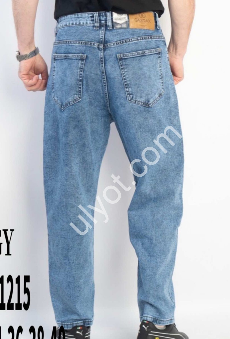 ДЖИНСЫ GAXGAX (30-40) СИНИЙ 1215
