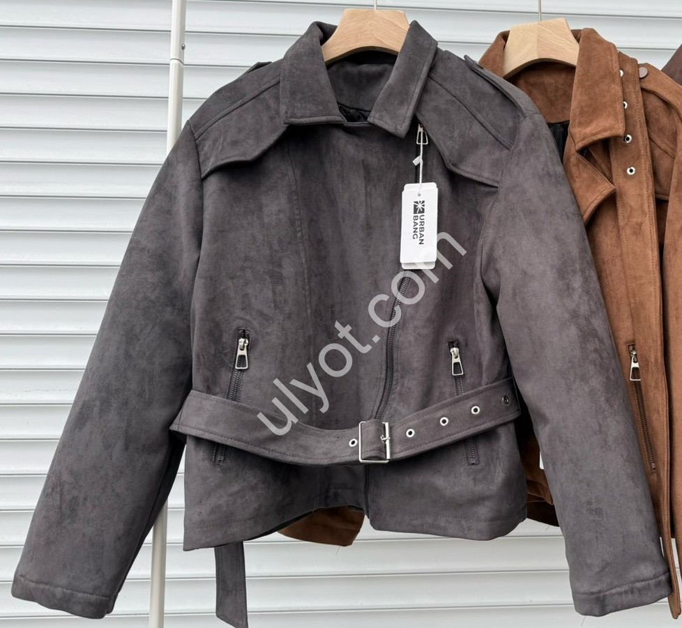 КУРТКА (M-2XL) СЕРЫЙ 7620