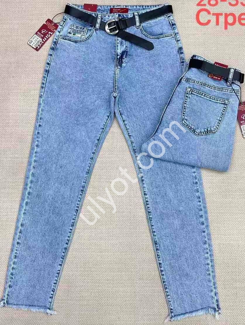 ДЖИНСЫ VANVER (28-33) СИНИЙ B212