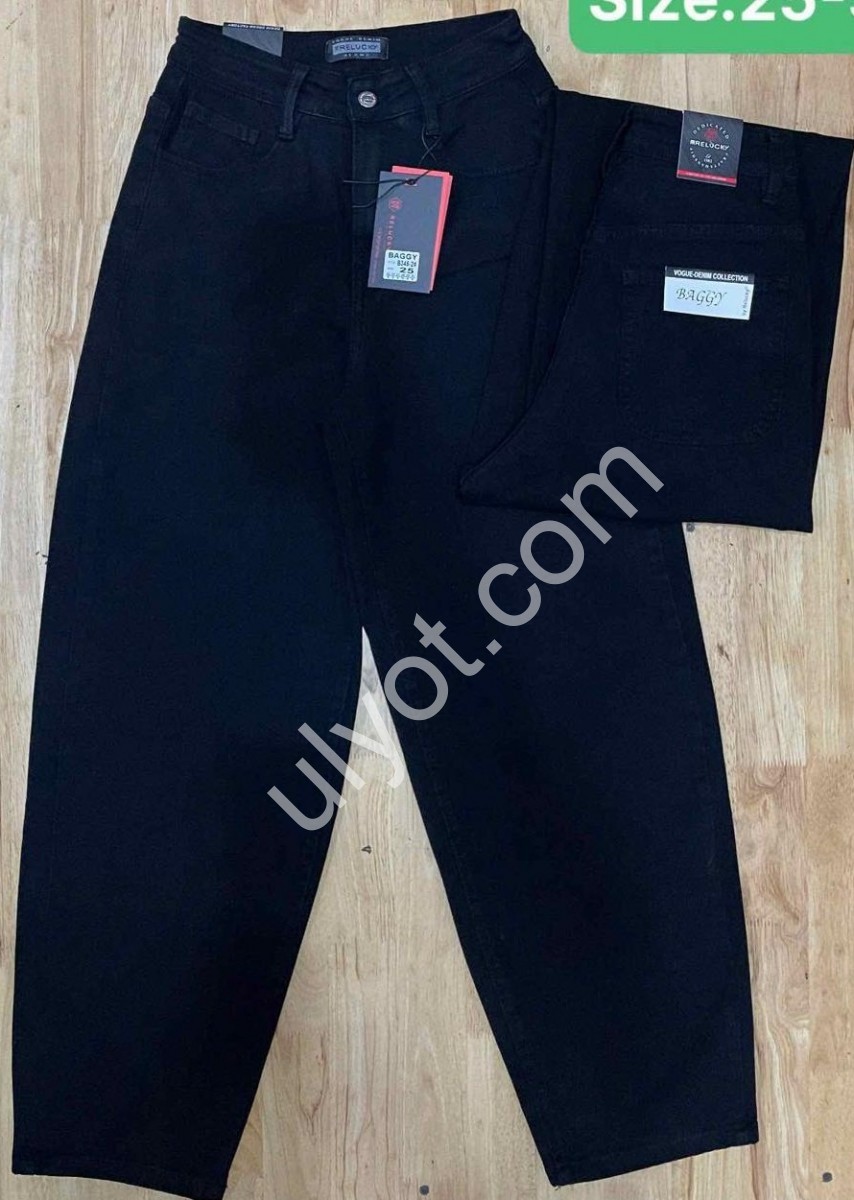 ДЖИНСИ RELUCKY (25-30) ЧОРНИЙ 345-2