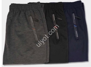 СПОРТ.ШТАНИ (M-4XL) ПРЯМИЙ МІКС 41291