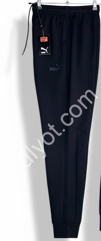 СПОРТ. ШТАНЫ P15 (50-58) МАНЖЕТ ЧЕРНЫЙ 48