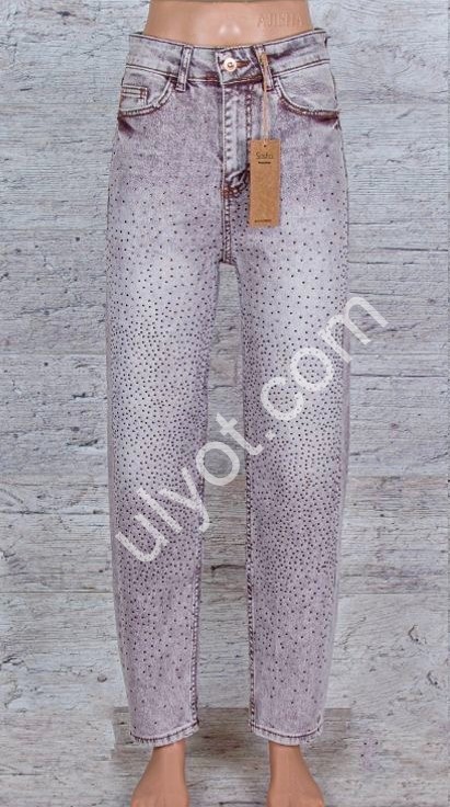 ДЖИНСИ SASHA (26-31) СТРАЗ МОККО 4003