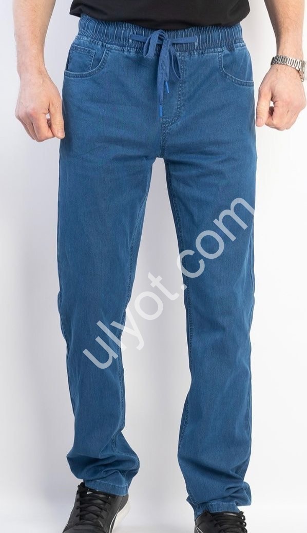 ДЖИНСЫ BASANJIU (32-40) Т.СИНИЙ 128-3
